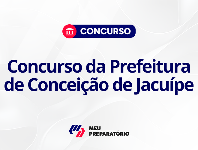 concurso da prefeitura de conceição de jacuípe