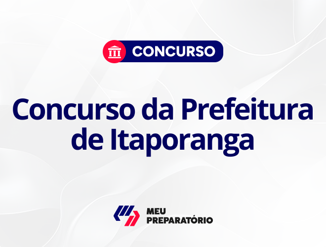 Concurso da Prefeitura de Itaporanga PB: novo concurso solicitado!