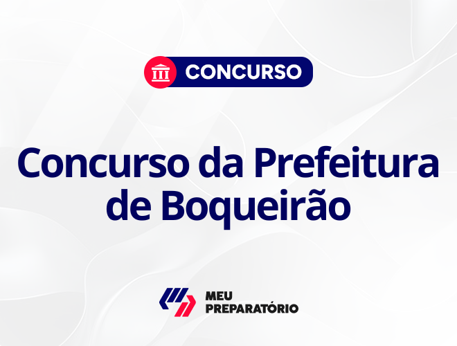 Concurso da Prefeitura de Boqueirão PB: 103 vagas disponíveis!