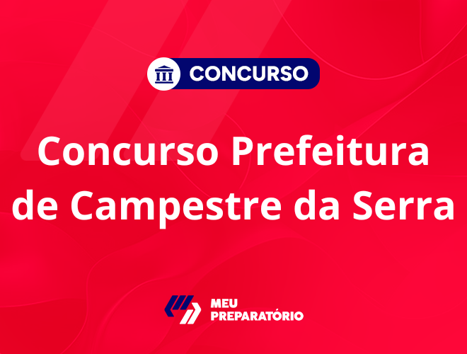 Concurso de Campestre da Serra RS: banca em contratação!