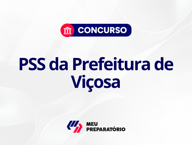 PSS da Prefeitura de Viçosa MG: publicado!