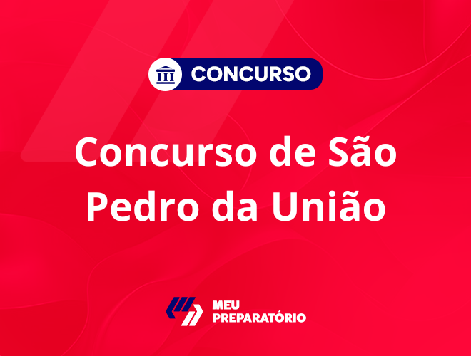 Concurso de São Pedro da União MG: edital publicado!